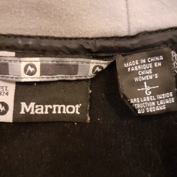 Marmot Jacket, Fake Fur Trimmed 🇨🇦 Size Large - Picture 11 of 14